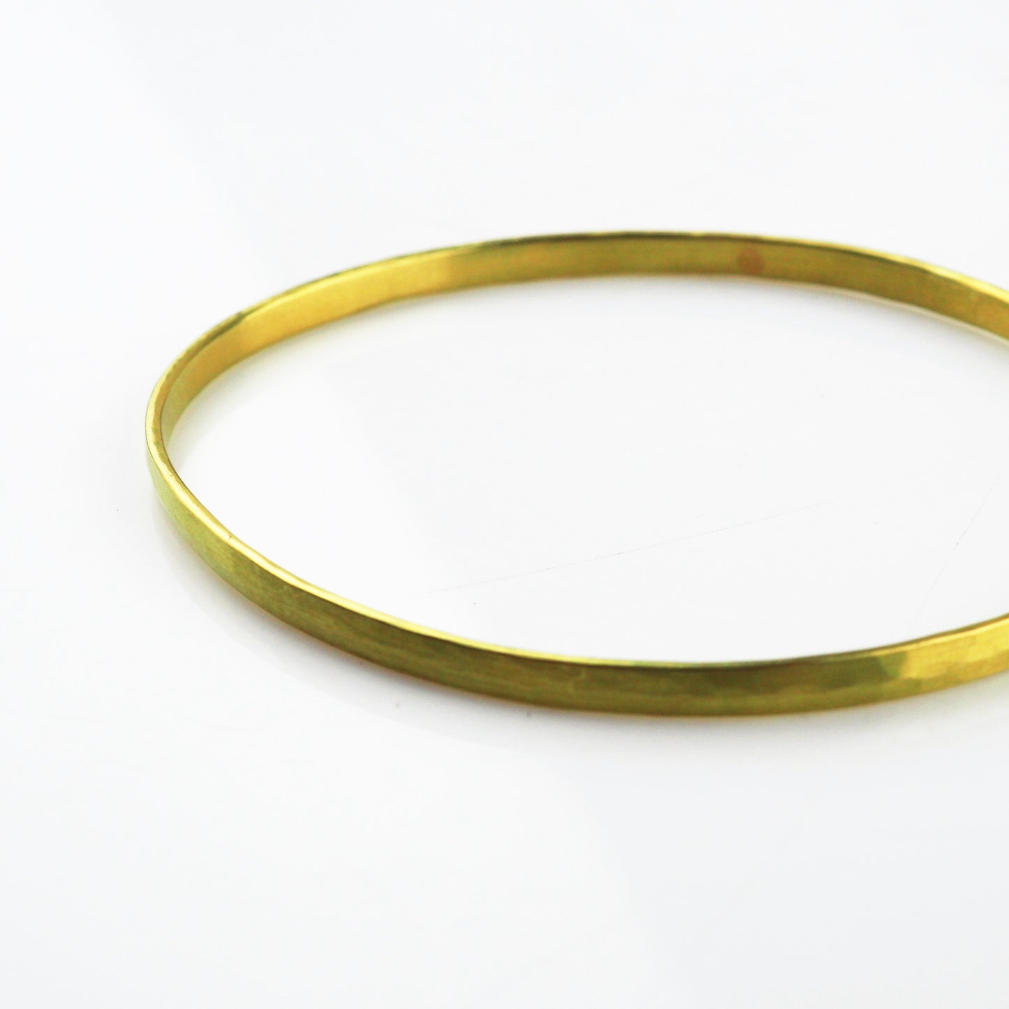 Scott-Moncrieff, Jean – Gold Hammered Bangle | Jean Scott Moncrieff | Primavera Gallery