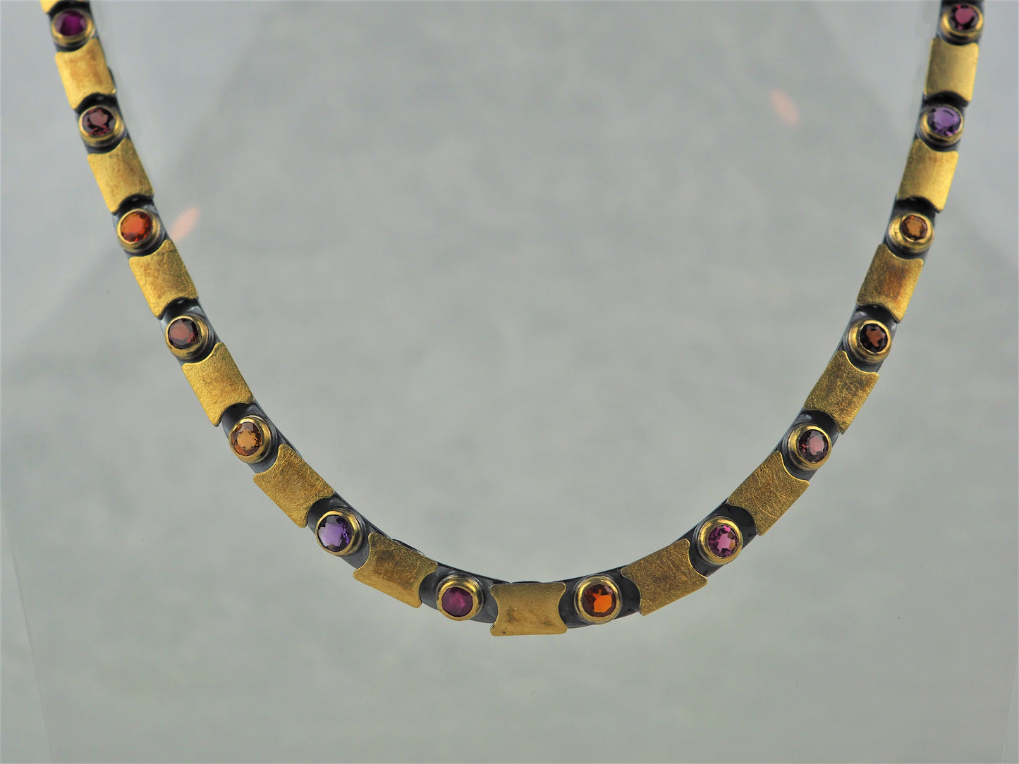Klosowski, Kai - Oxidised Silver and 22ct Gold Necklace