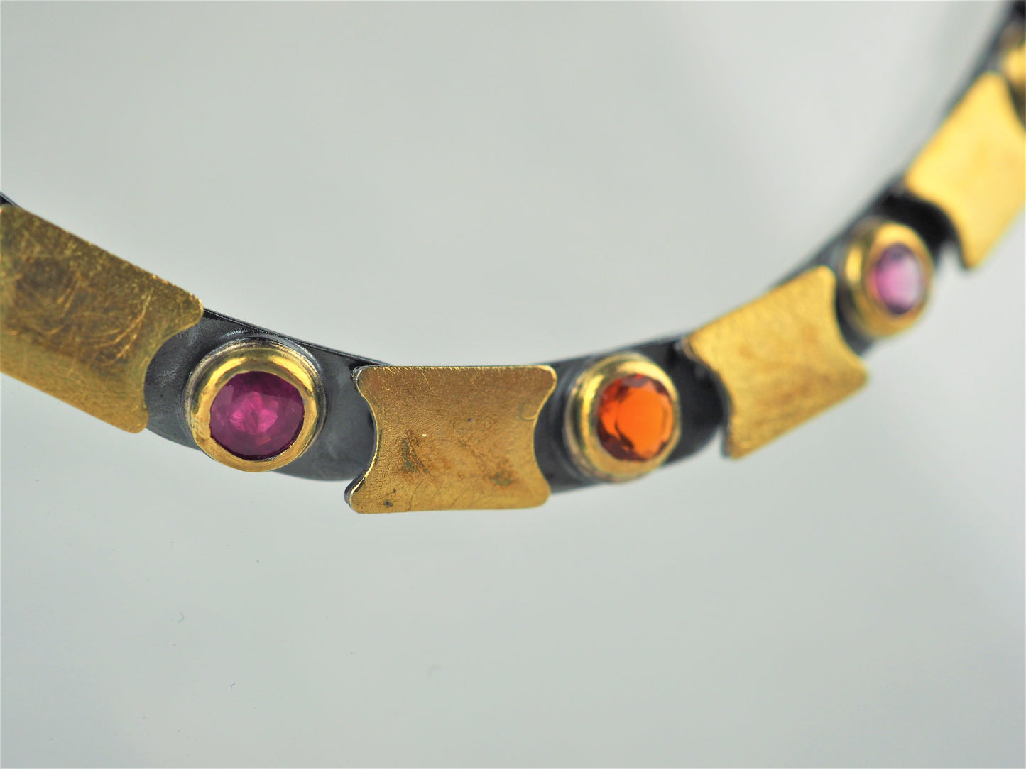 Klosowski, Kai - Oxidised Silver and 22ct Gold Necklace