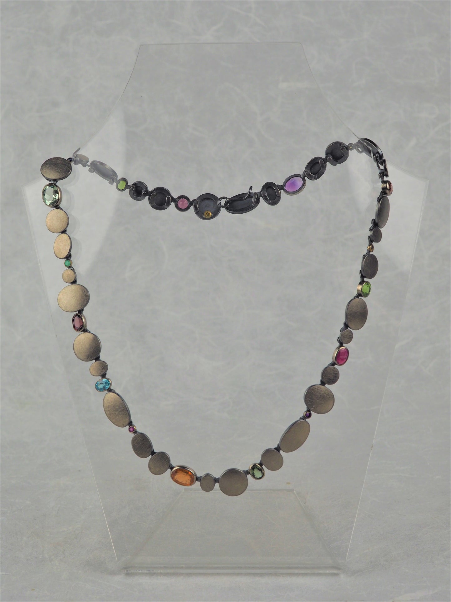 Klosowski, Kai - Oxidised Silver and Platinum Necklace