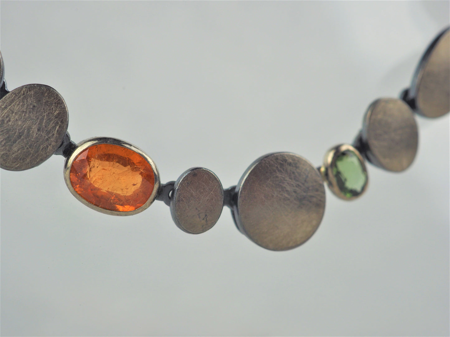 Klosowski, Kai - Oxidised Silver and Platinum Necklace