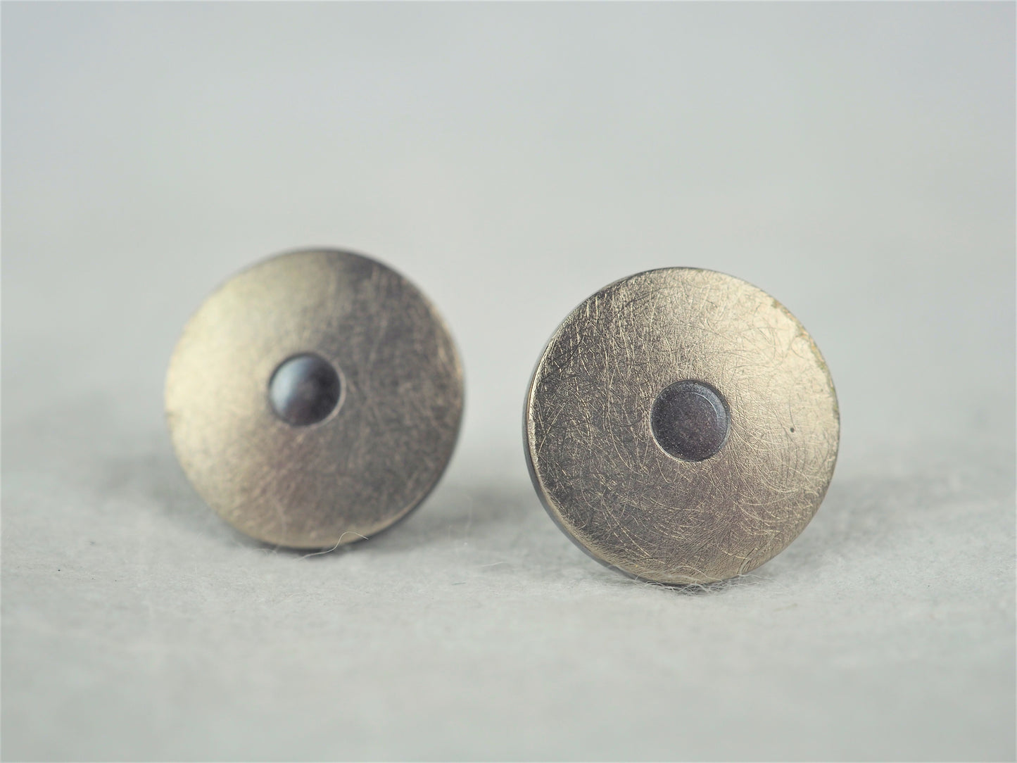 Klosowski, Kai - Oxidised Silver and Platinum Studs