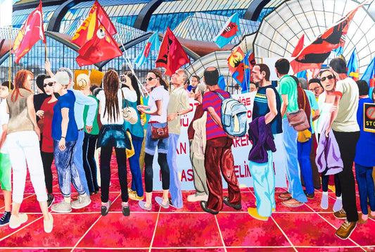Hollingshead, Josh- Protest | Josh Hollingshead | Primavera Gallery