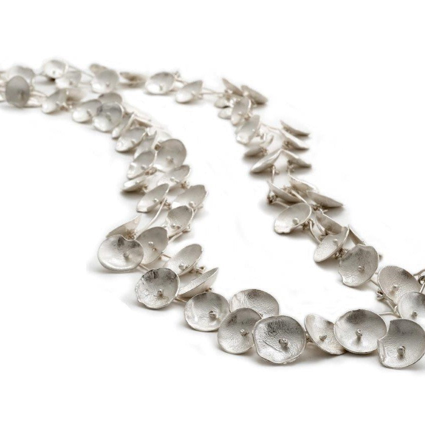 Carlow, Shimara – Silver Daisy Neckpiece | Shimara Carlow | Primavera Gallery