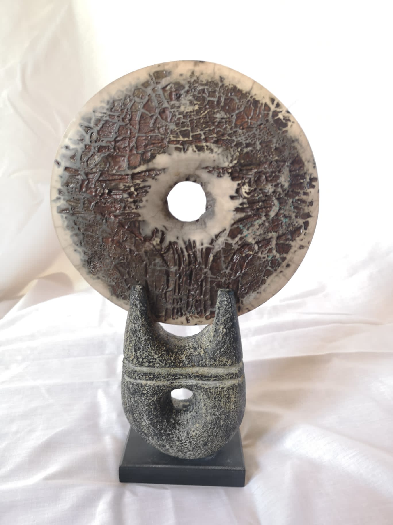 Hayes, Peter - Small Ceramic Disc (College Farm Collection)