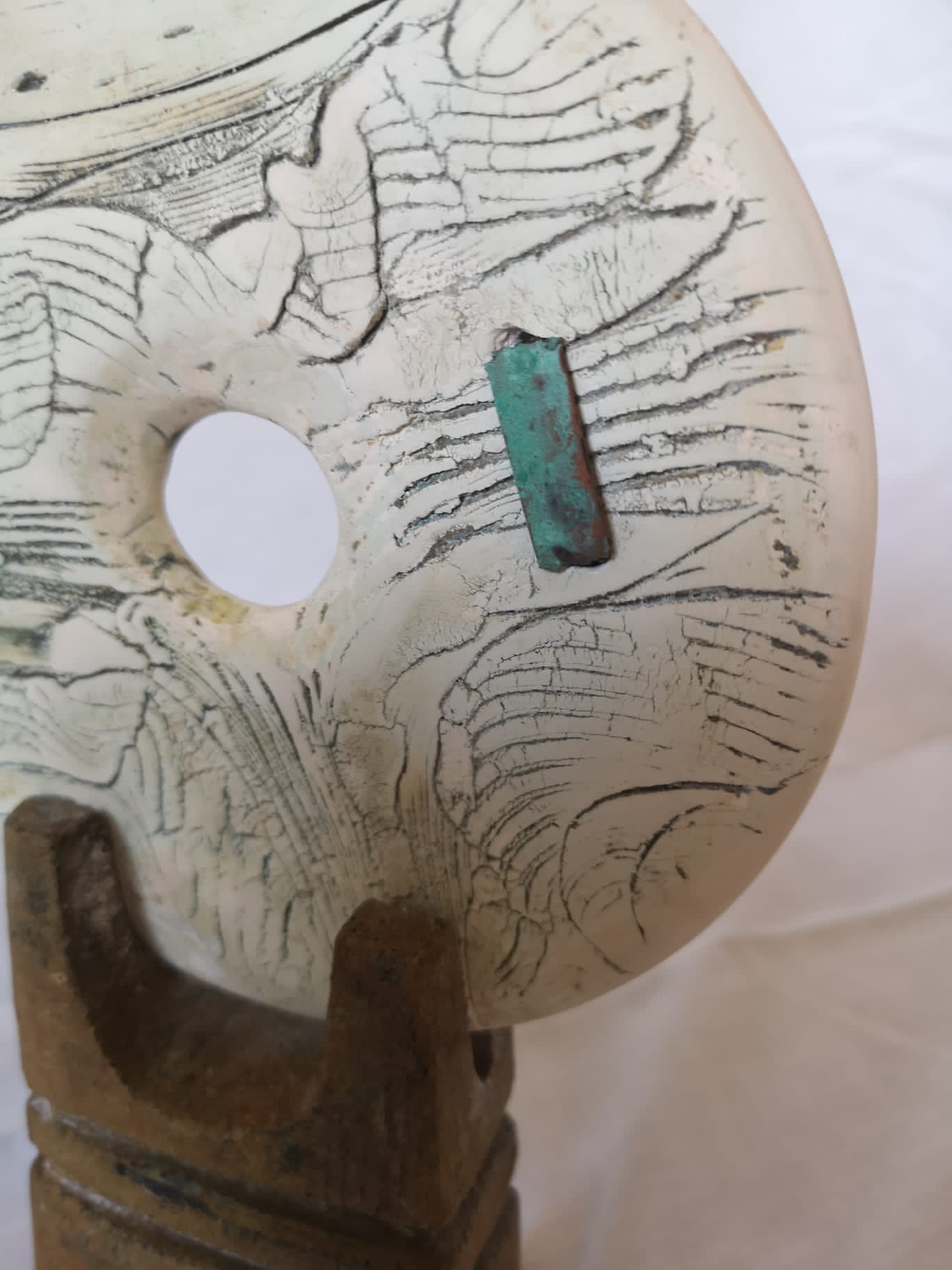 Hayes, Peter - Small Ceramic Disc (College Farm Collection)