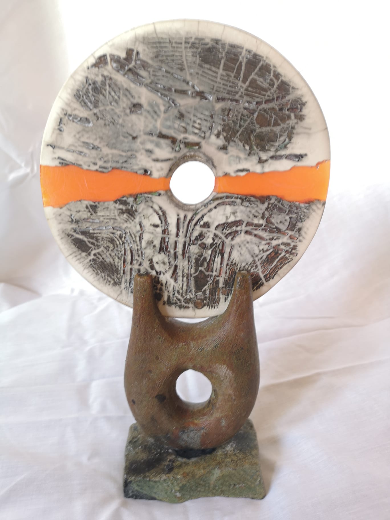 Hayes, Peter - Small Ceramic Disc (College Farm Collection)