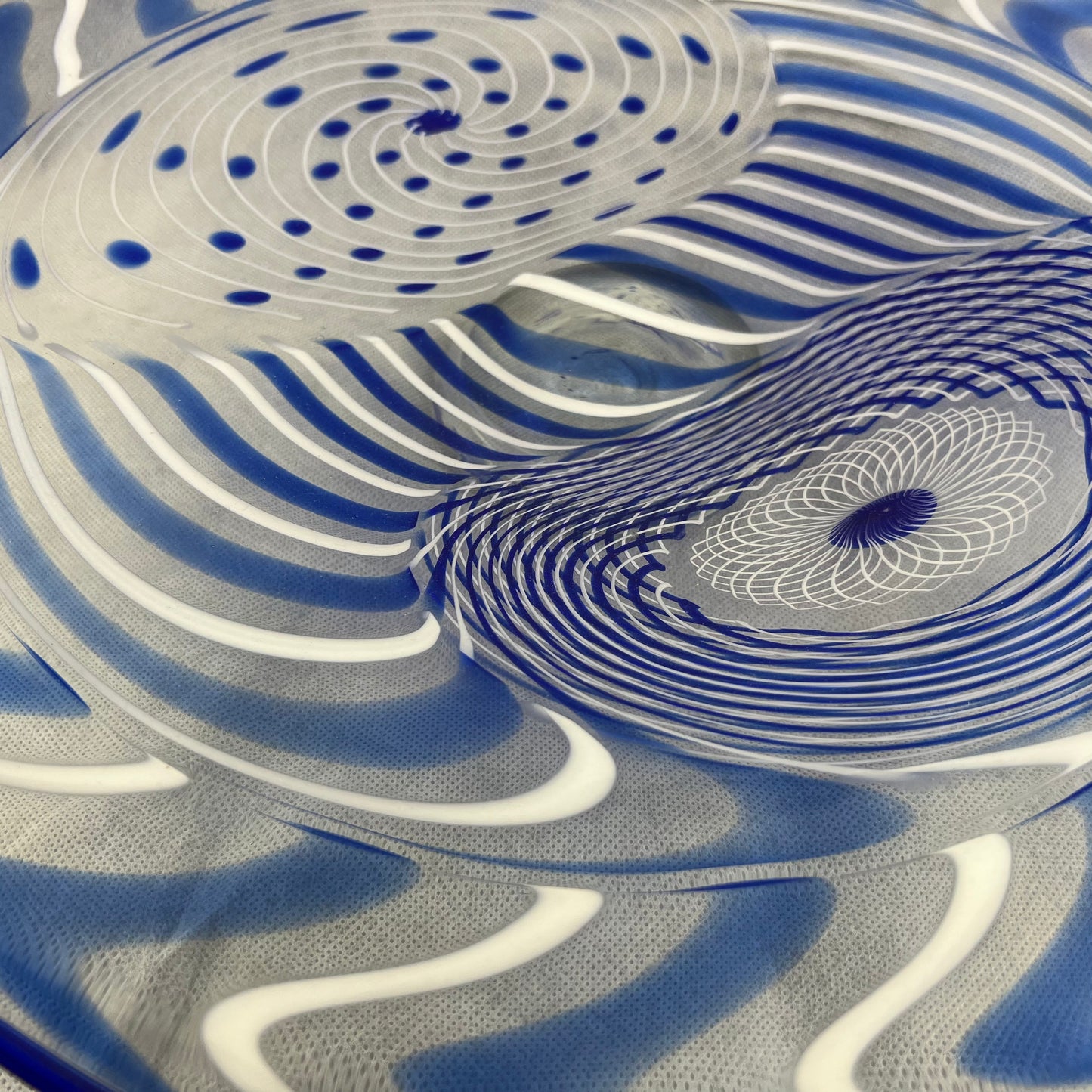 Hunter, Mike – Large Blue Dish