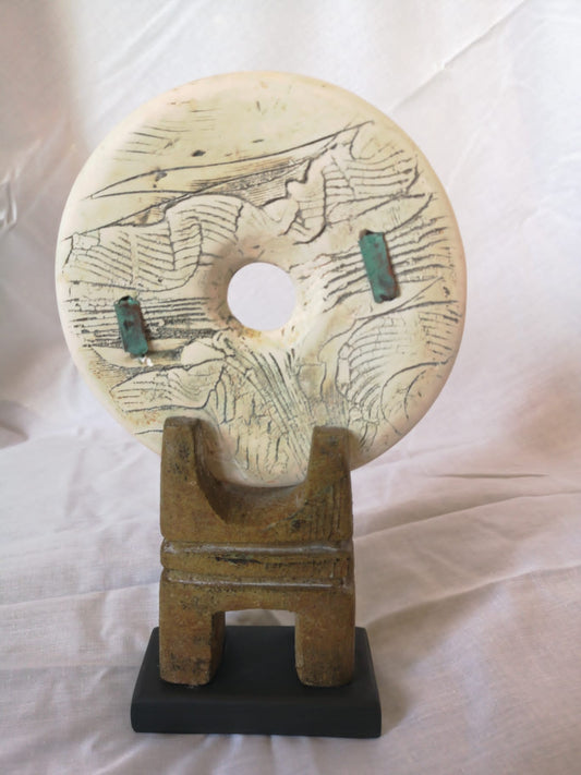 Hayes, Peter - Small Ceramic Disc (College Farm Collection)