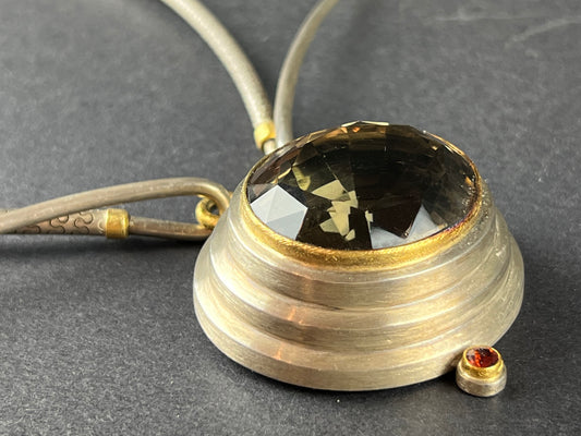 Koppmann, Josef - Silver and 24ct Gold Neckring