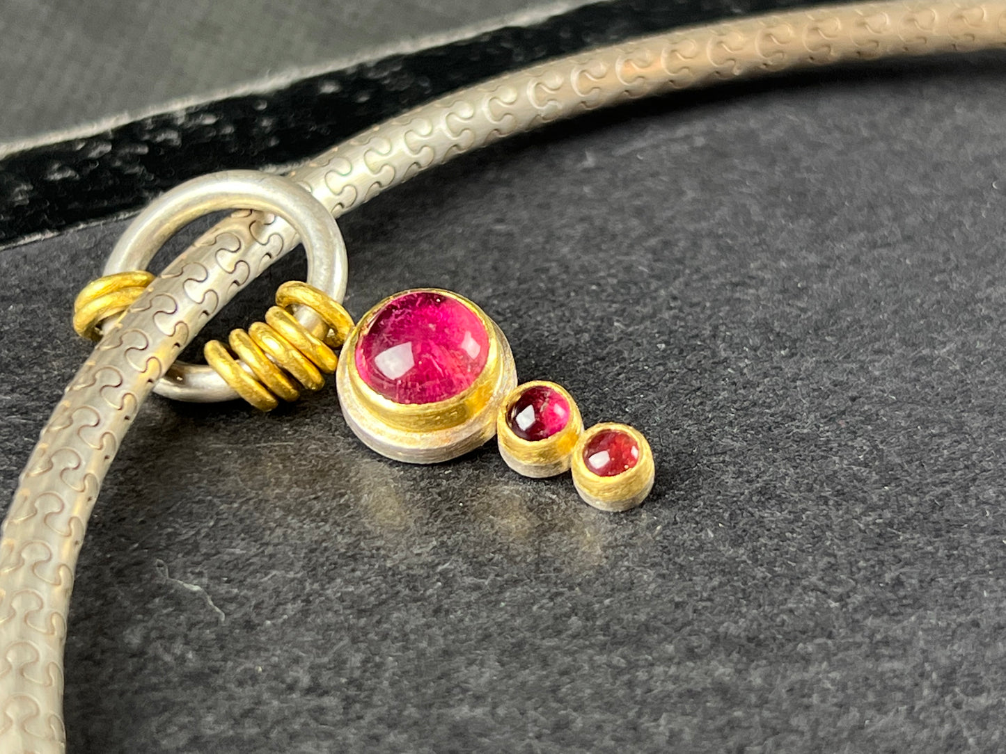 Koppmann, Josef - Silver and 24ct Gold Neckring