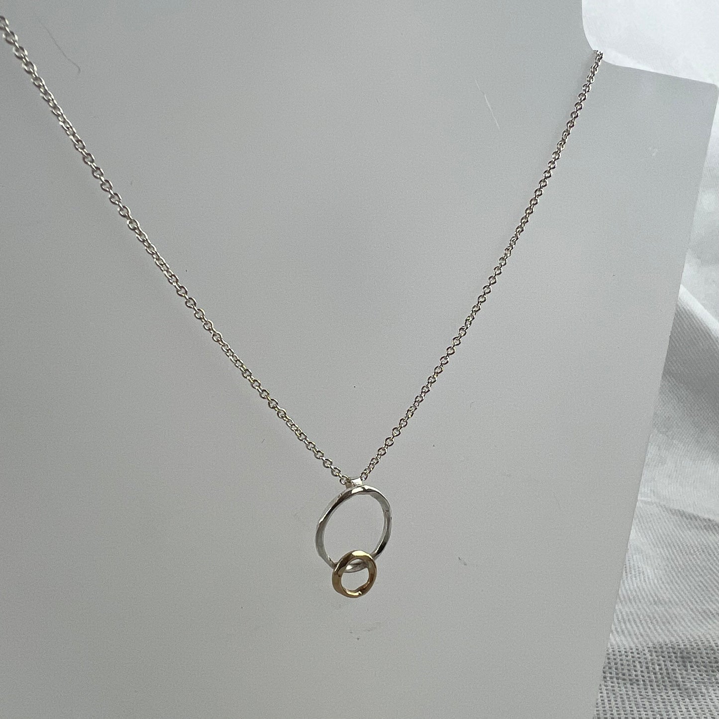 Kelly-Hopkins, Deborah – Silver and Gold Necklace