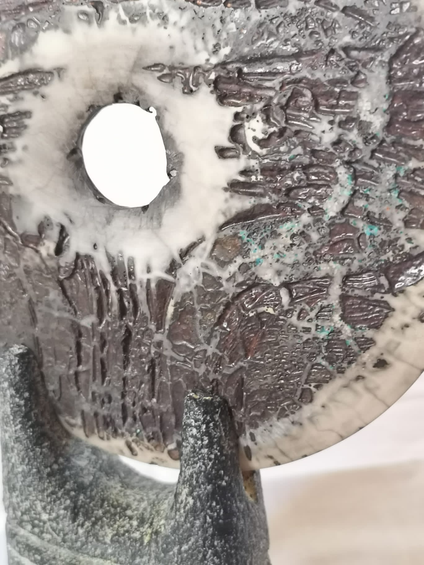 Hayes, Peter - Small Ceramic Disc (College Farm Collection)