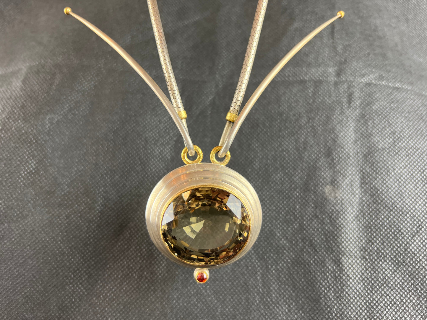 Koppmann, Josef - Silver and 24ct Gold Neckring