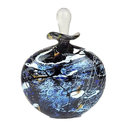 Layton, Peter – Scent Bottle, Black and Blue | Peter Layton | Primavera Gallery