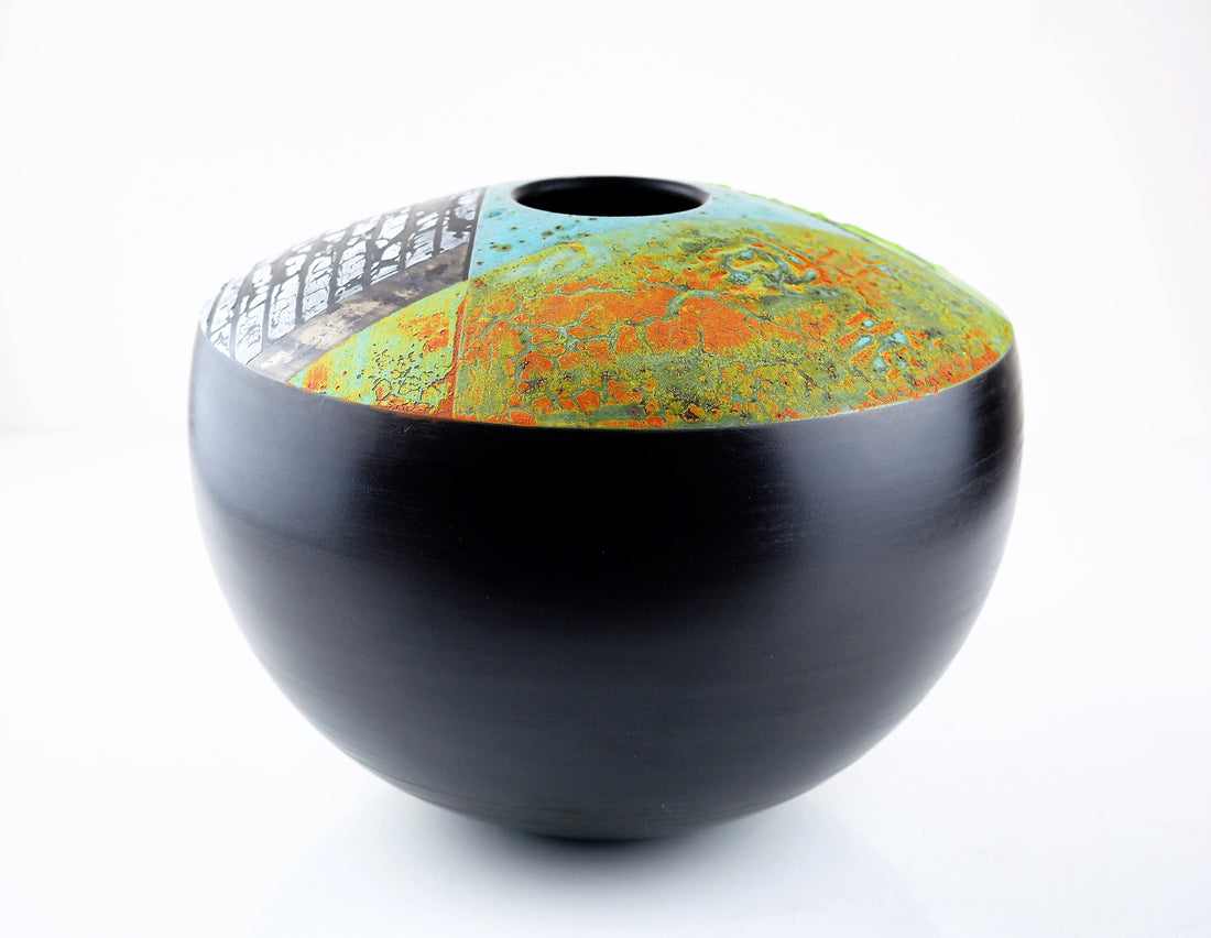 Tony Laverick ceramic art at Primavera
