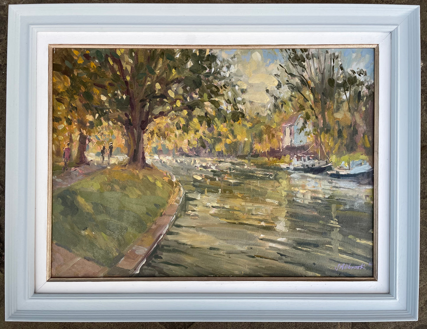 Allbrook, Sarah - 'Afternoon Light, Jesus Green, Cambridge’