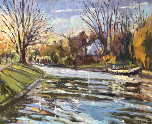 Allbrook, Sarah - ‘Winter Light, Jesus Green, Cambridge’