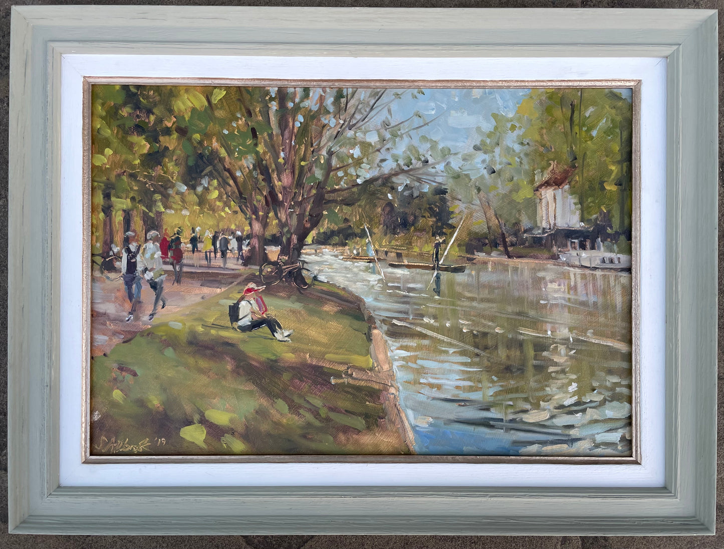 Allbrook, Sarah - ‘Punting, Jesus Green, Cambridge’