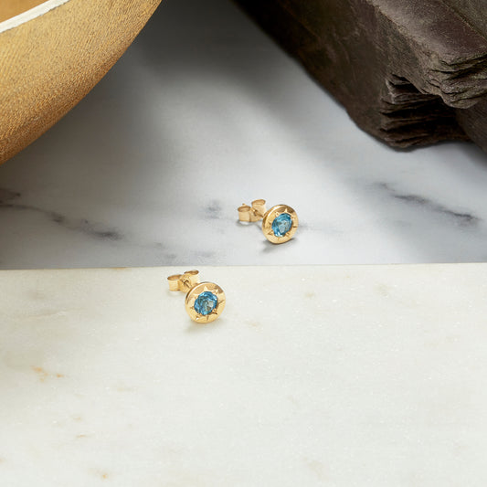 Franklin, John - Swiss Topaz Stud Earrings