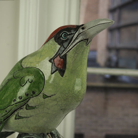 Hale, Jennie - Woodpecker Sculpture