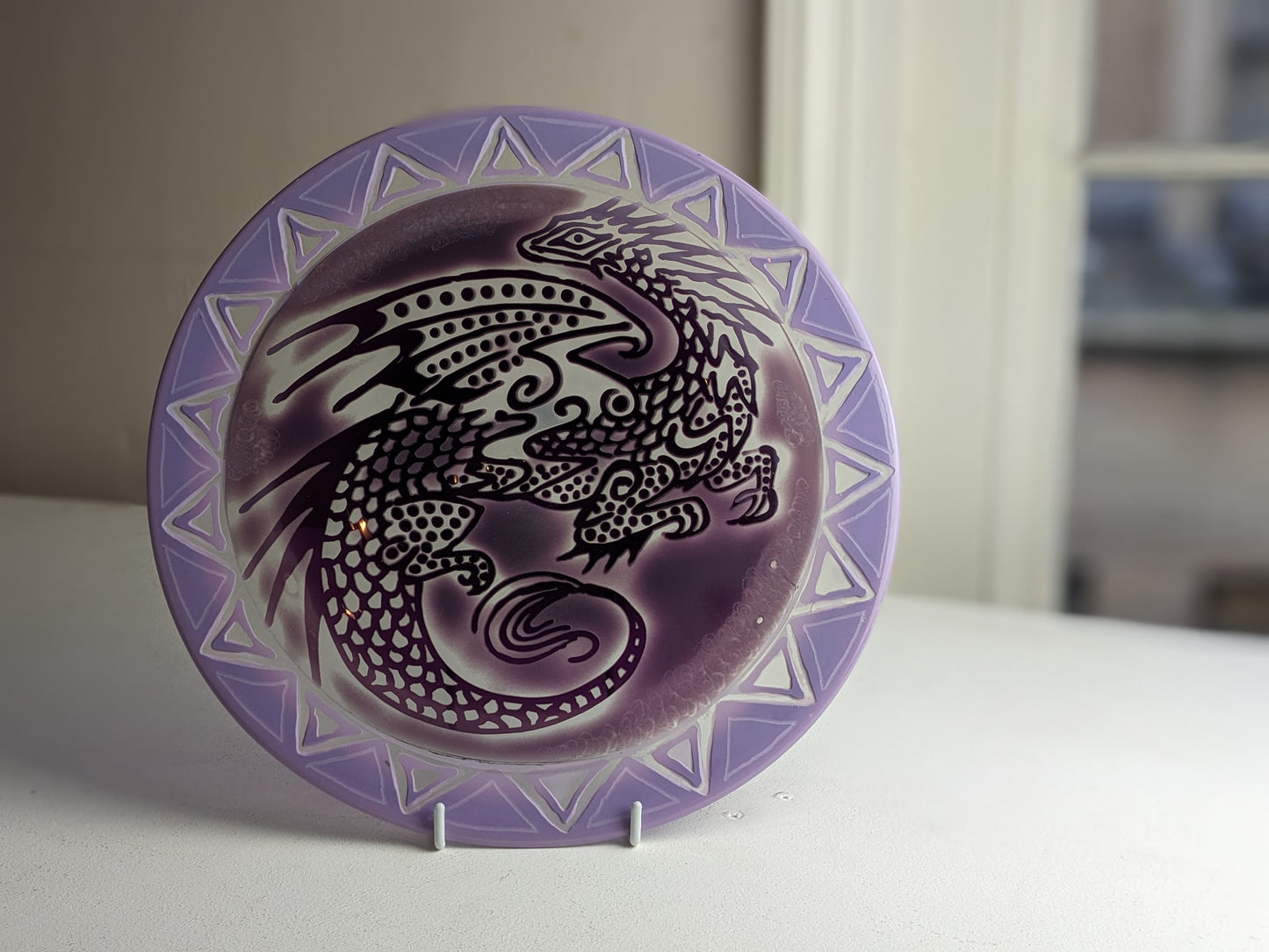 Burke, Margaret - Amethyst dragon plate