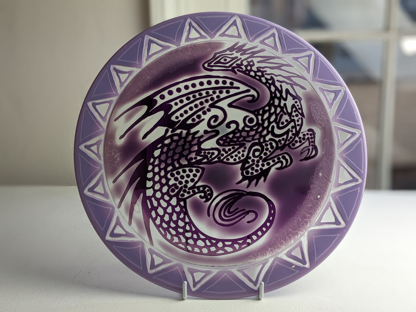 Burke, Margaret - Amethyst dragon plate