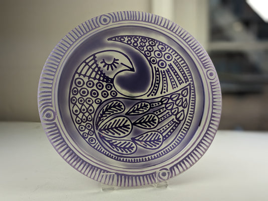 Burke, Margaret - Peacock Plate