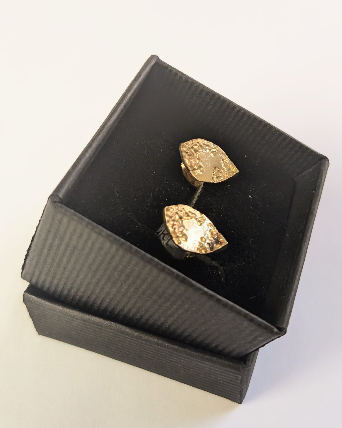 Hines, Susi - Vermeil Leaf Studs