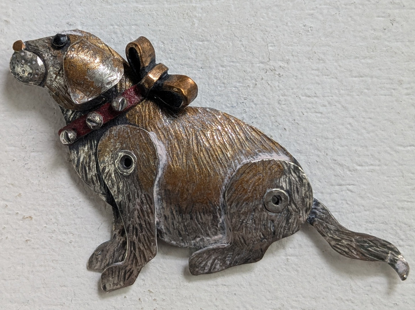 Mather, Carol- Retriever brooch