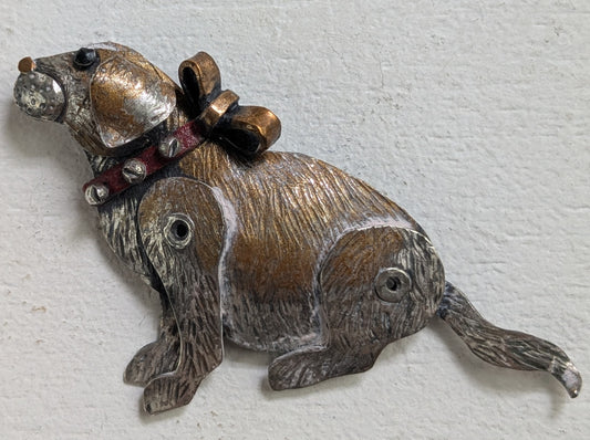 Mather, Carol- Retriever brooch
