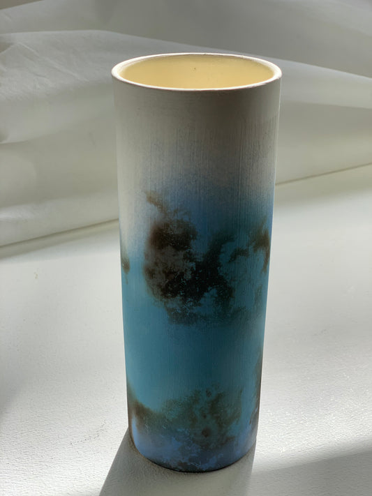 Wolfe Murray, Tessa – Blue/Turquoise Small Cylinder Vase