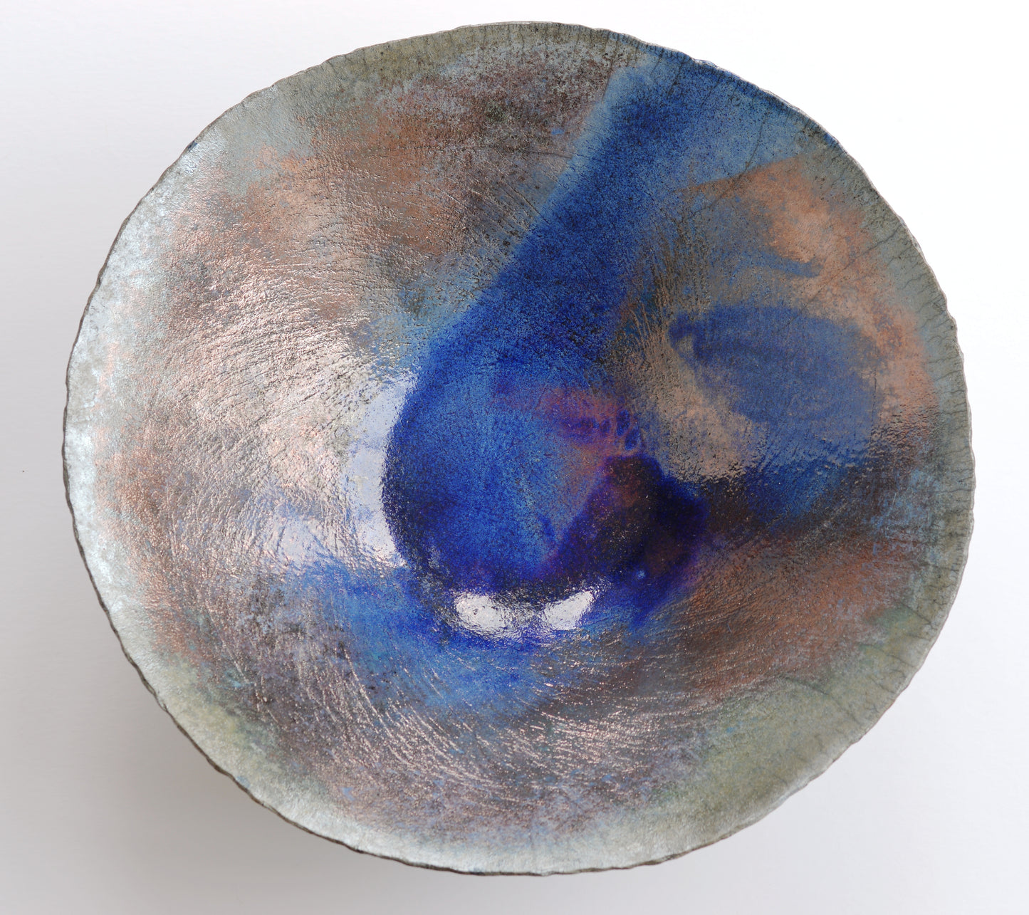 Murfitt, Stephen – Blue Shallow Bowl
