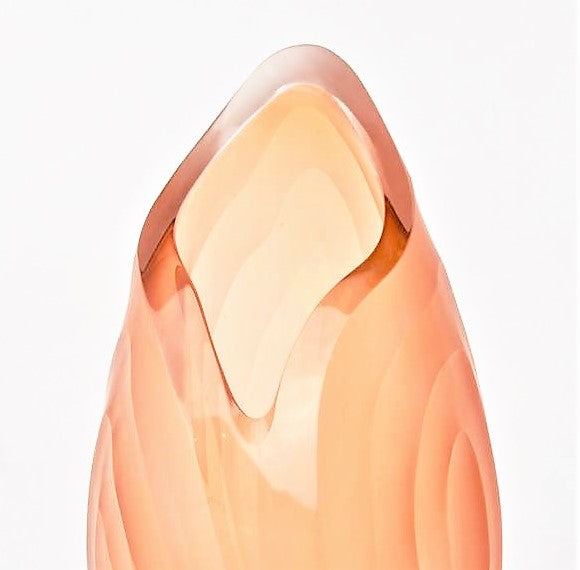 Hough, Catherine – Coral Glass Vase | Catherine Hough | Primavera Gallery