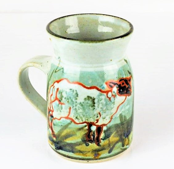 Kellam, Colin – Large Hand Painted Mug with Sheep Design | Colin Kellam | Primavera Gallery