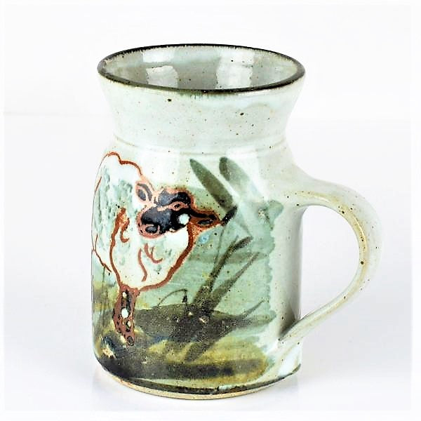 Kellam, Colin – Large Hand Painted Mug with Sheep Design | Colin Kellam | Primavera Gallery