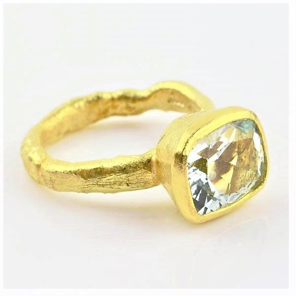 Allsopp, Disa – Gold Aquamarine Ring | Disa Allsopp | Primavera Gallery