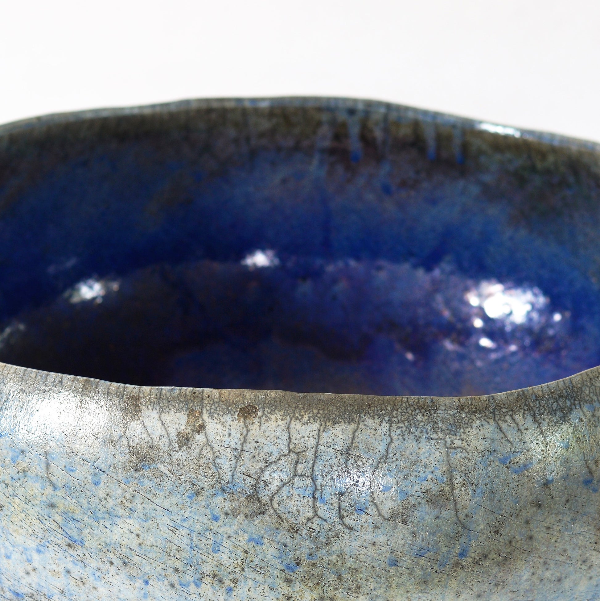 Murfitt, Stephen – Blue Ceramic Vessel | Stephen Murfitt | Primavera Gallery