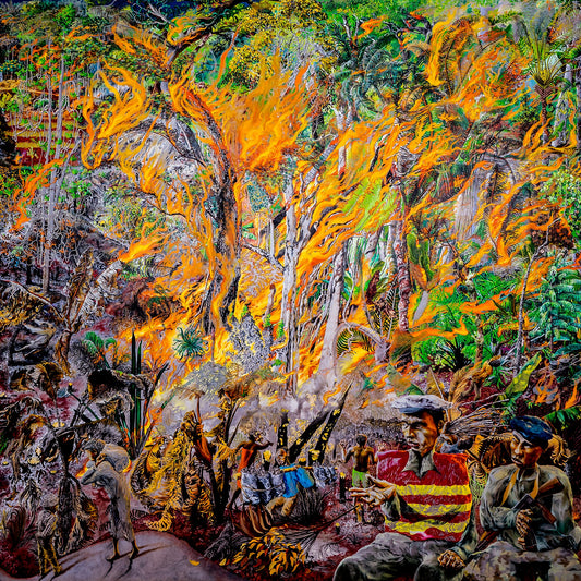 Hollingshead, Josh – Rainforest Fire | Josh Hollingshead | Primavera Gallery