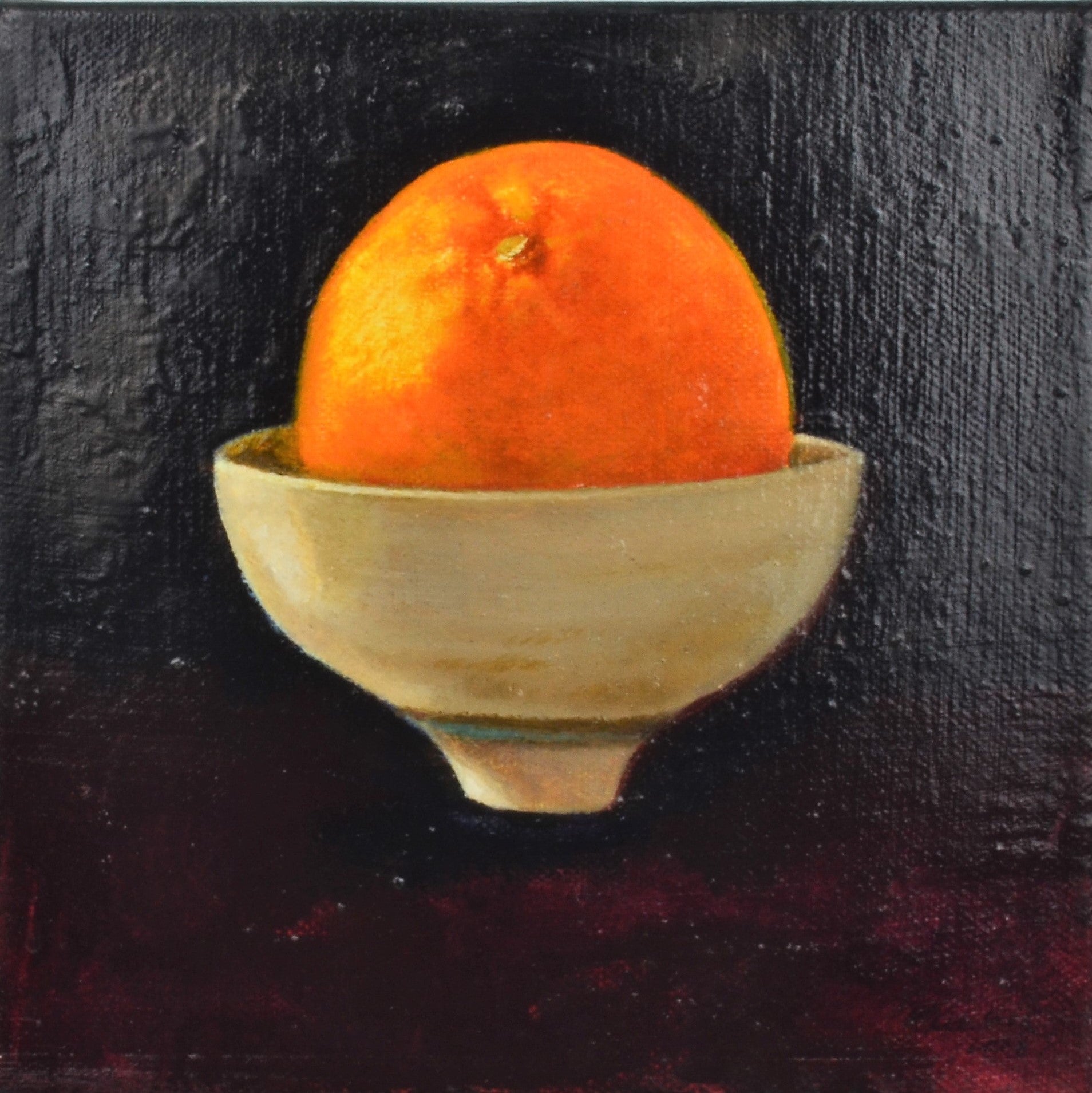 Kuehne, Judith – Orange on Will's Bowl | Judith Kuehne | Primavera Gallery