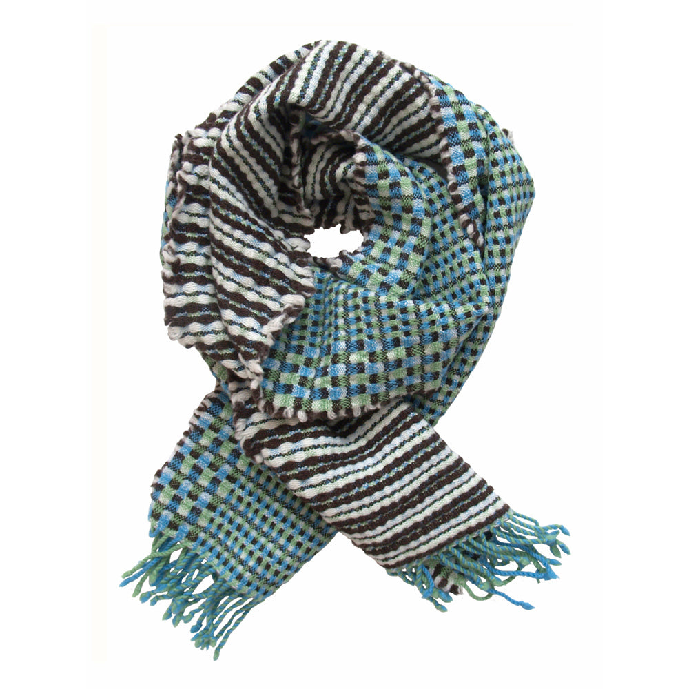 Grierson, Charlotte – Green Woollen Scarf | Charlotte Grierson | Primavera Gallery