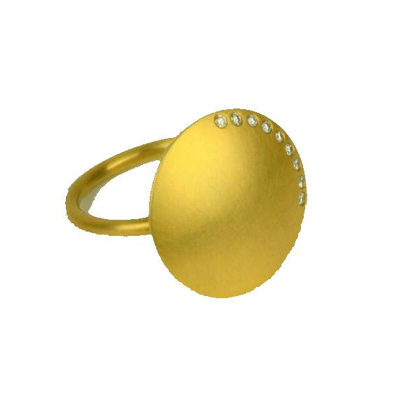Ruberg, Kamilla – Gold Diamond Ring | Kamilla Ruberg | Primavera Gallery