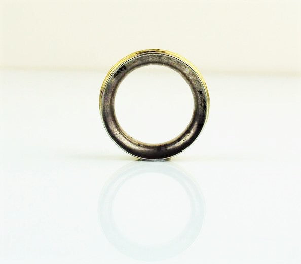 Betts, Malcolm – Silver Ring with Gold Bands | Malcolm Betts | Primavera Gallery