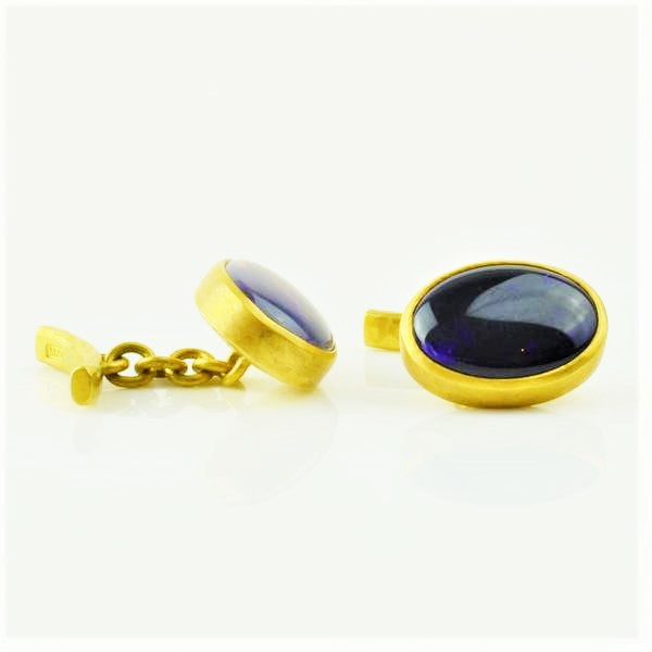 Betts, Malcolm – Gold Opal Cufflinks | Malcolm Betts | Primavera Gallery