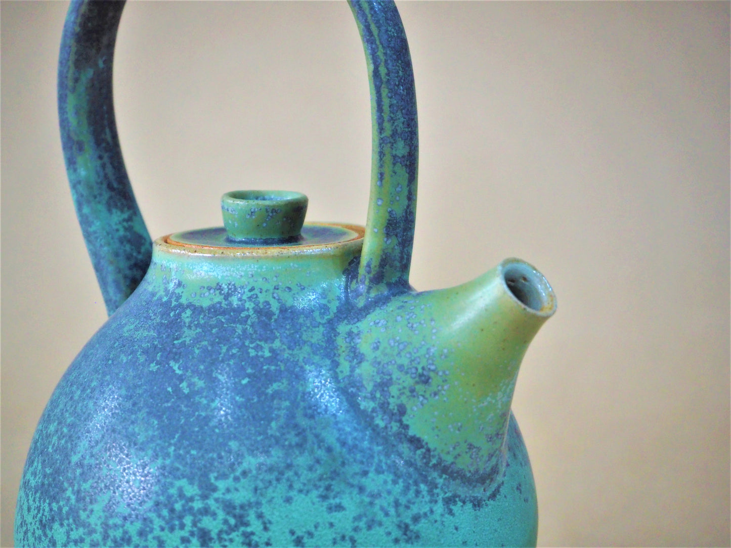 Chakravarti, Leela - Teapot with Marine Green Glaze
