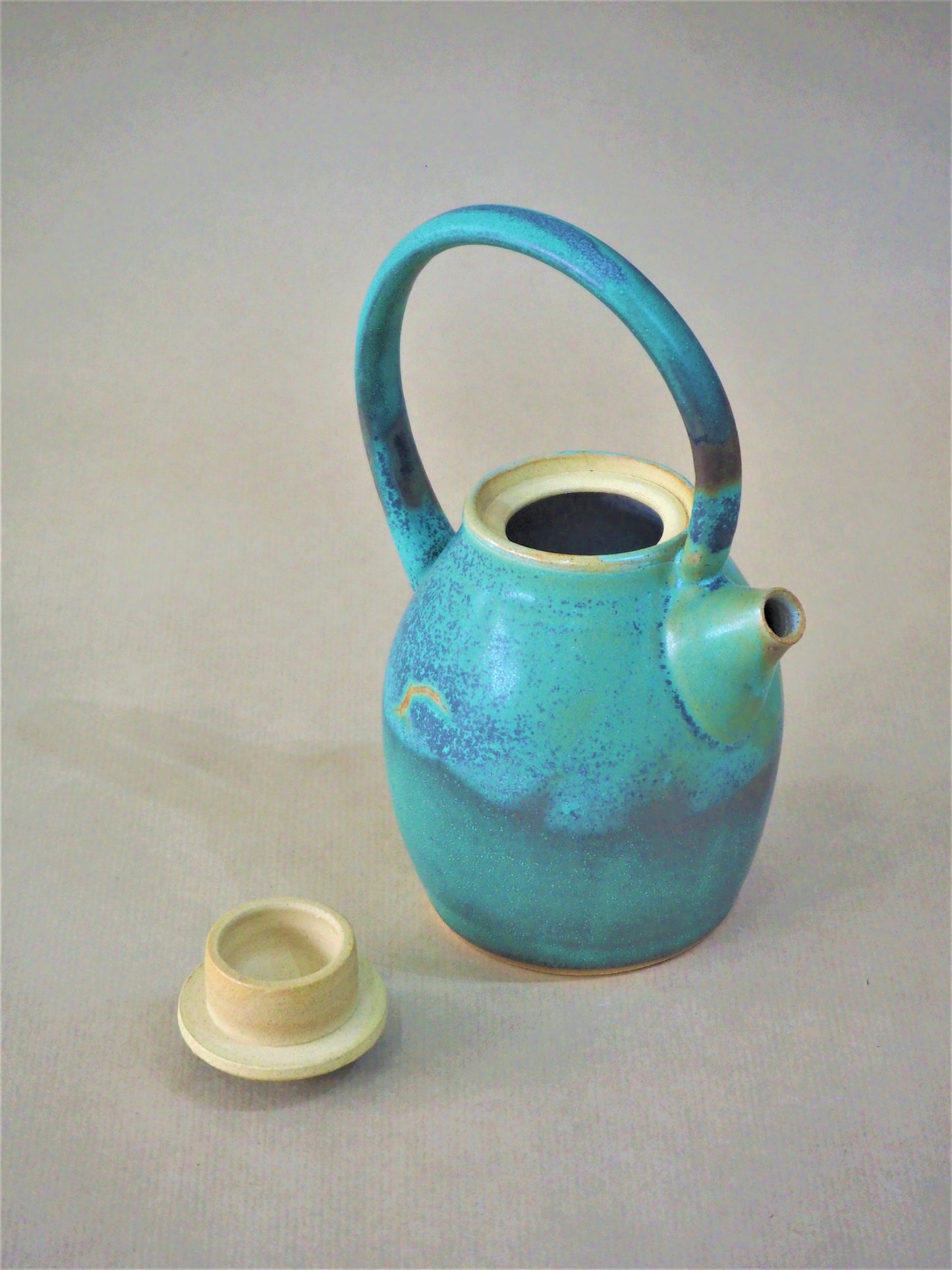 Chakravarti, Leela - Teapot with Marine Green Glaze