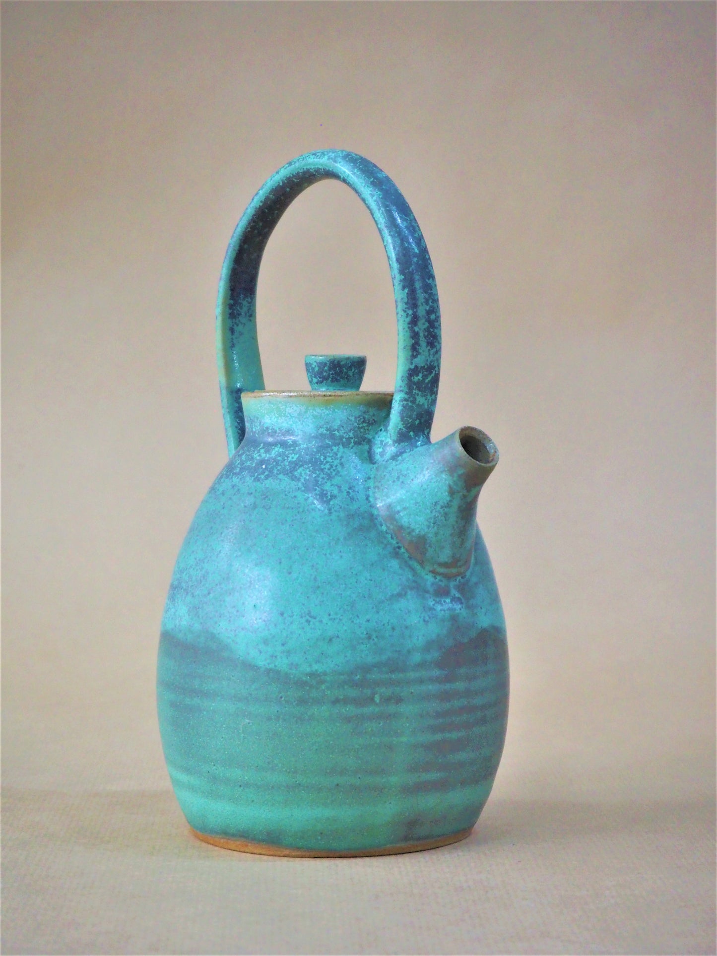 Chakravarti, Leela - Teapot with Marine Green Glaze