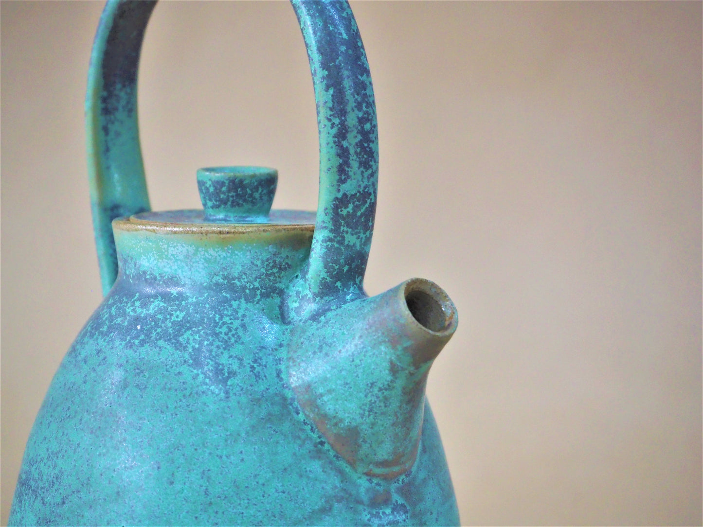 Chakravarti, Leela - Teapot with Marine Green Glaze
