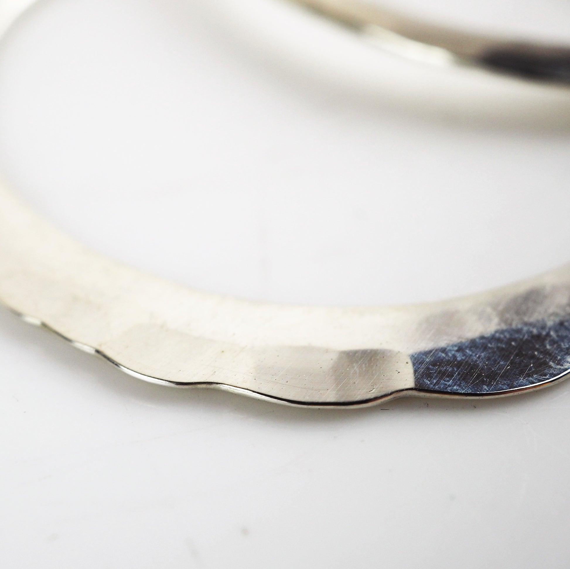 Lever, David - Small Silver Hoops | David Lever | Primavera Gallery