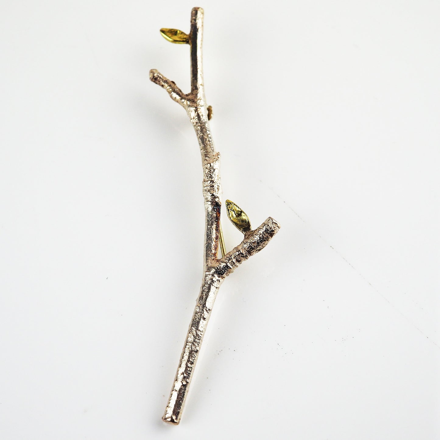 Belsher, Holly – Silver and Gold Brooch | Holly Belsher | Primavera Gallery